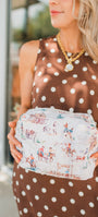 Large Makeup Bag | Retro Cowboy