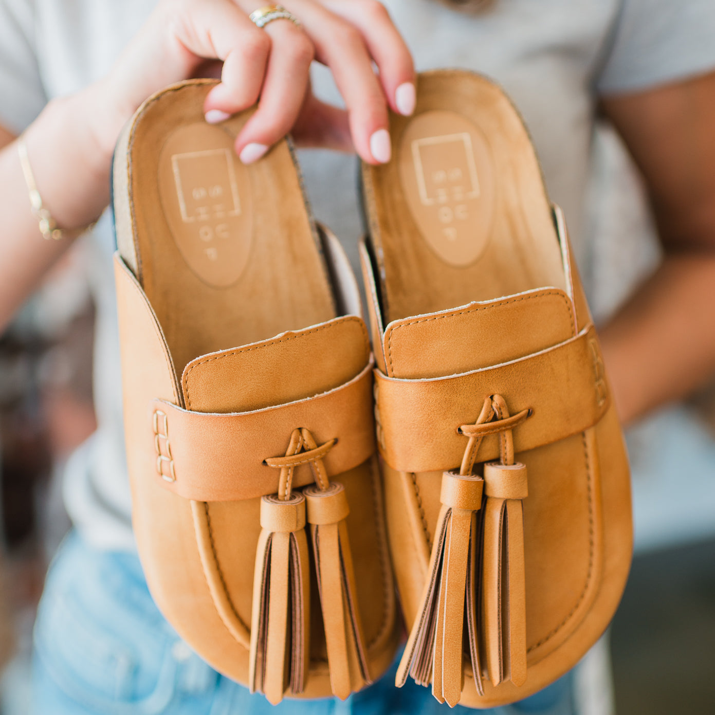 Ariana Mule Loafer |  Tan