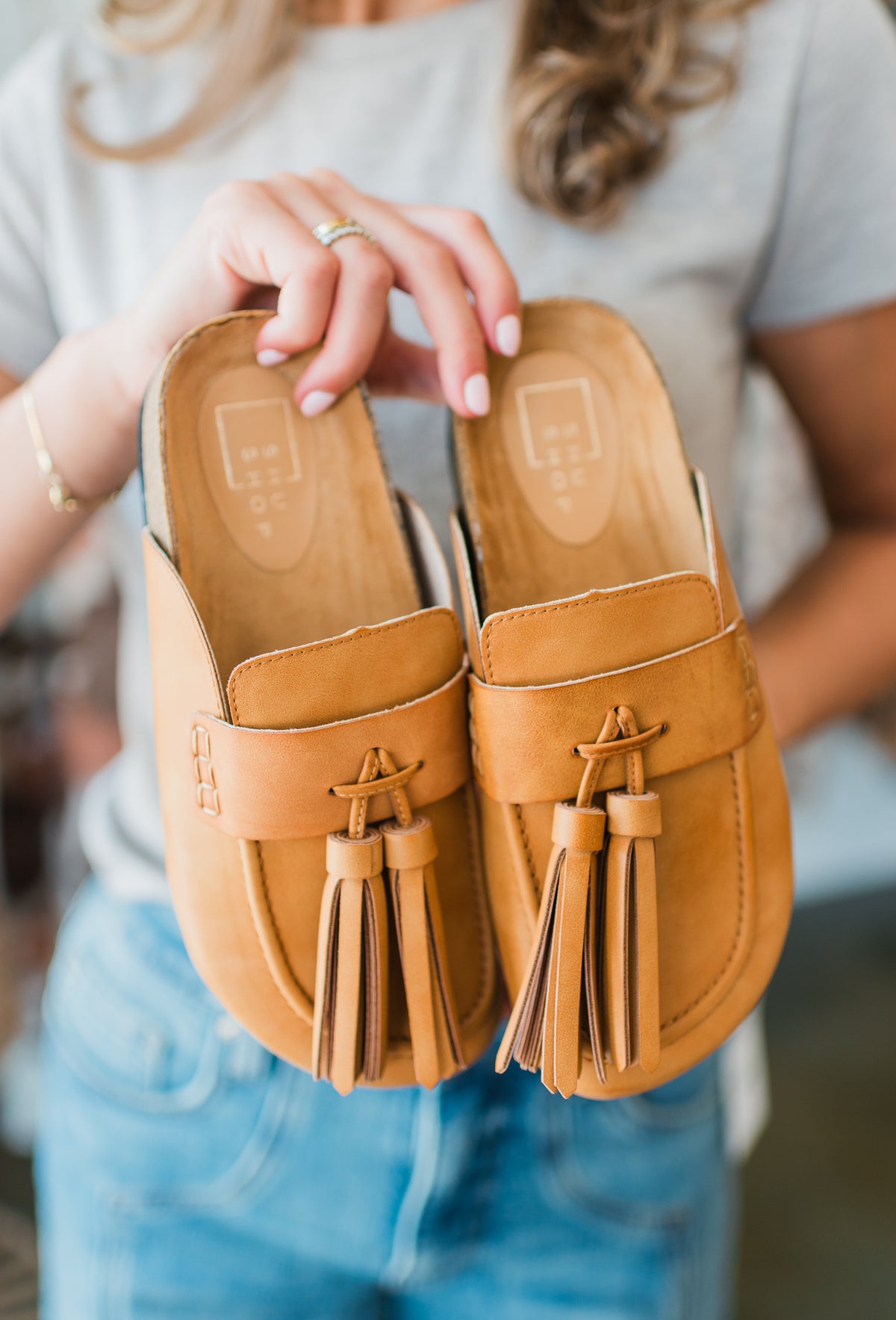 Ariana Mule Loafer |  Tan