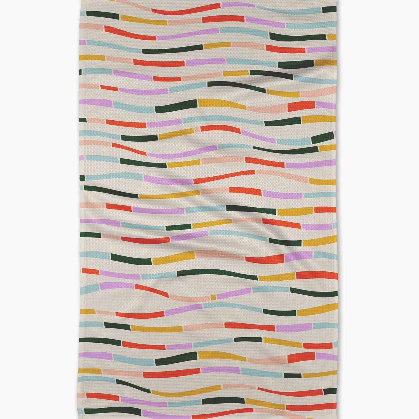 Geometry Tea Towel | Colorful Currents