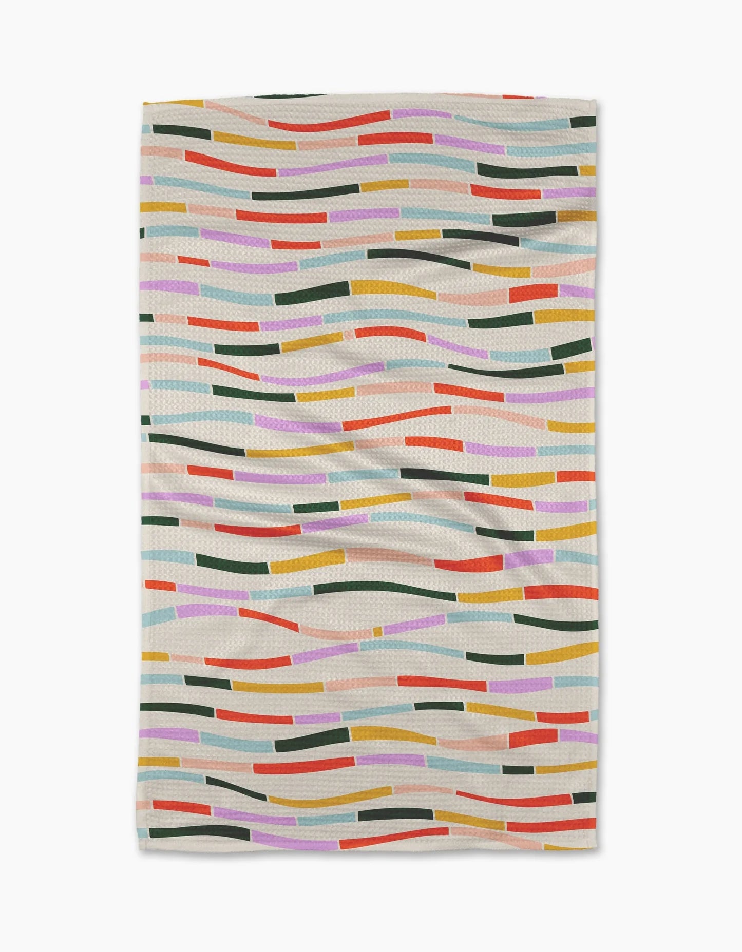 Geometry Tea Towel | Colorful Currents