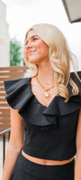 Valencia Top | Black