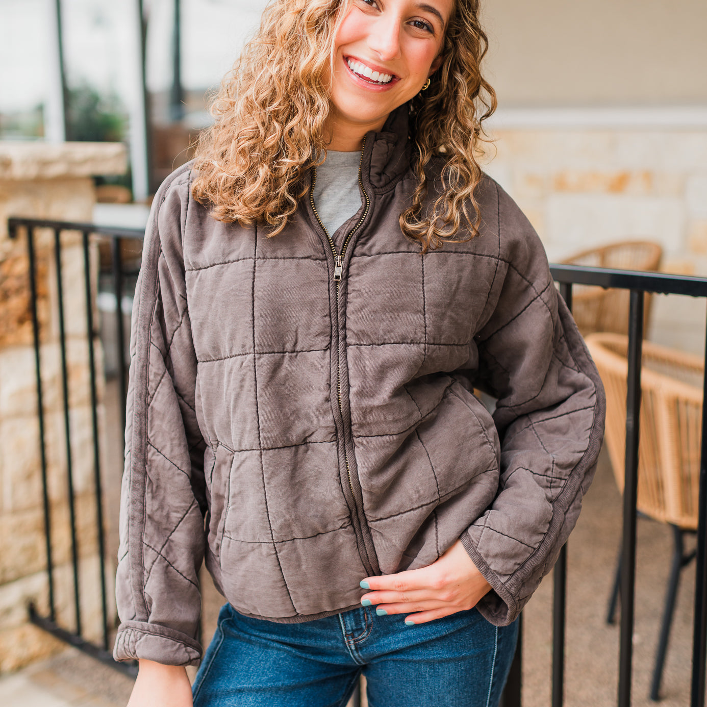 Toby Jacket | Walnut Timber