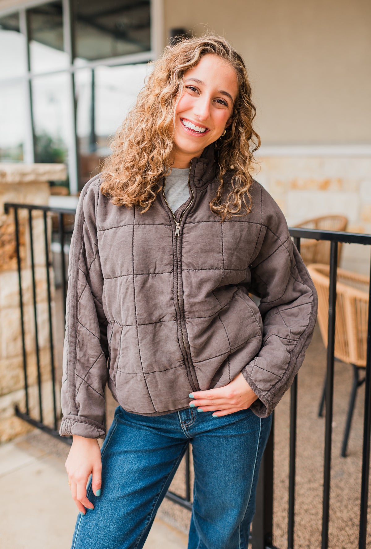 Toby Jacket | Walnut Timber