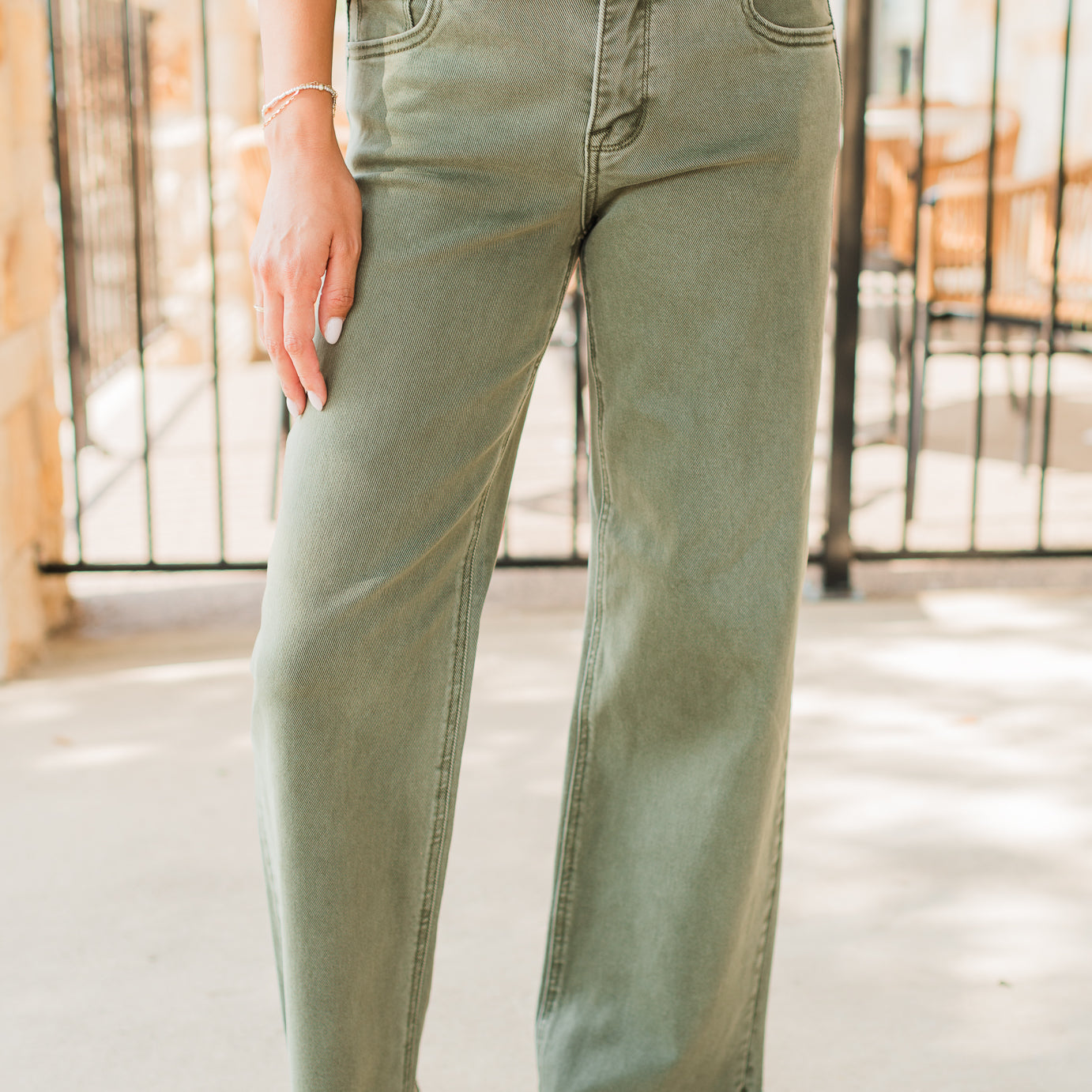 Remi Jeans | Olive