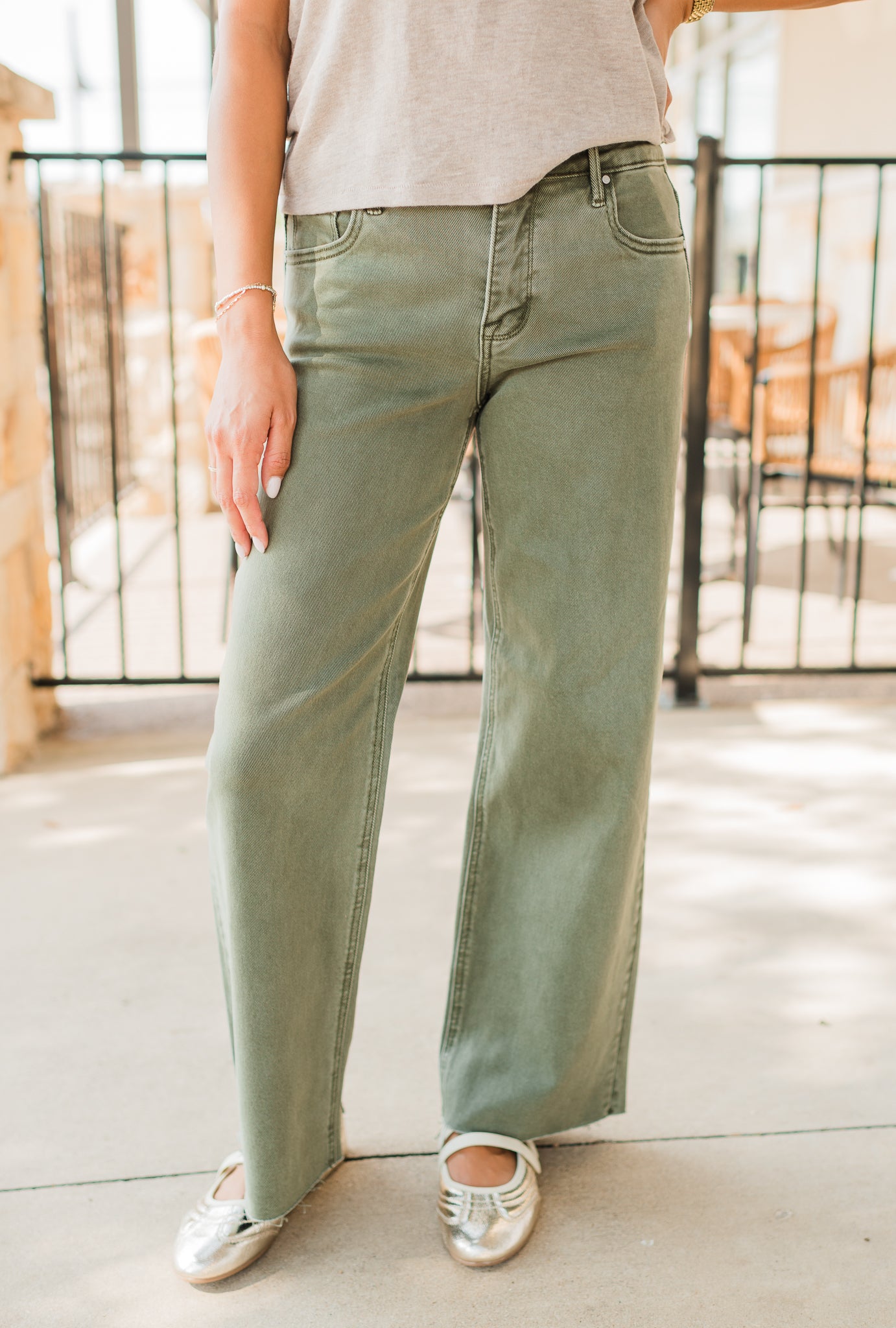 Remi Jeans | Olive