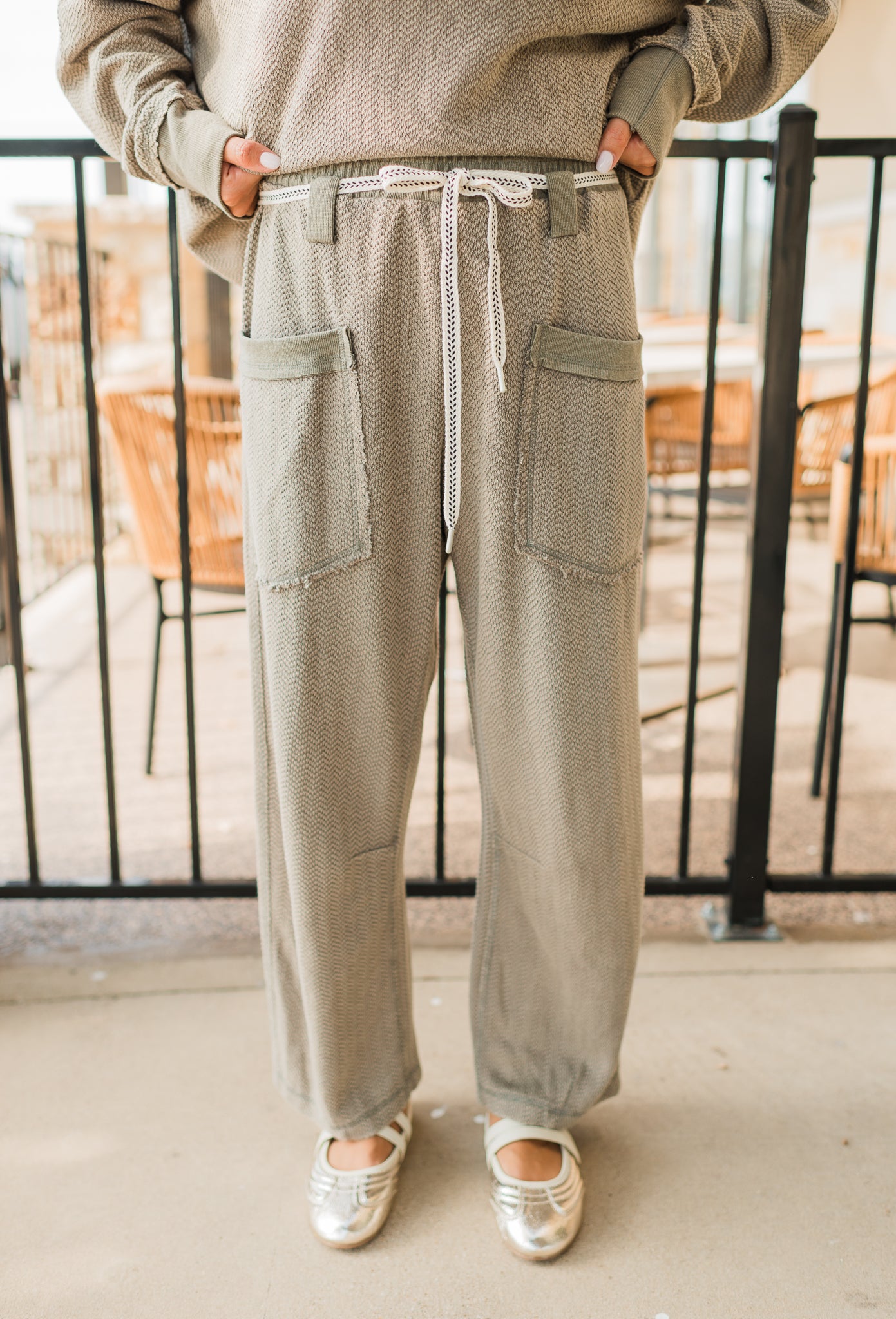 Lennon Pants | Ash Olive