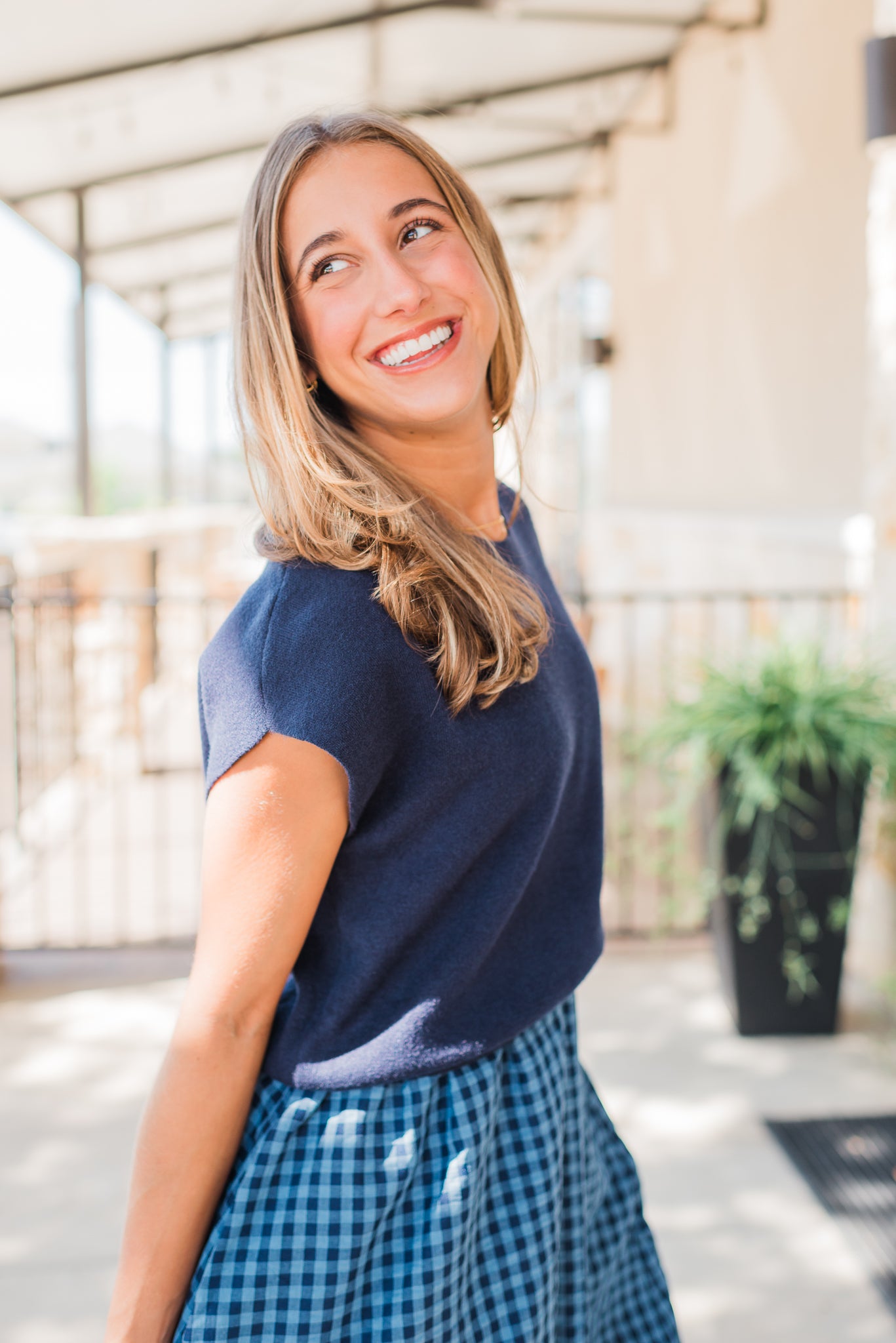 Tessie Dress | Navy