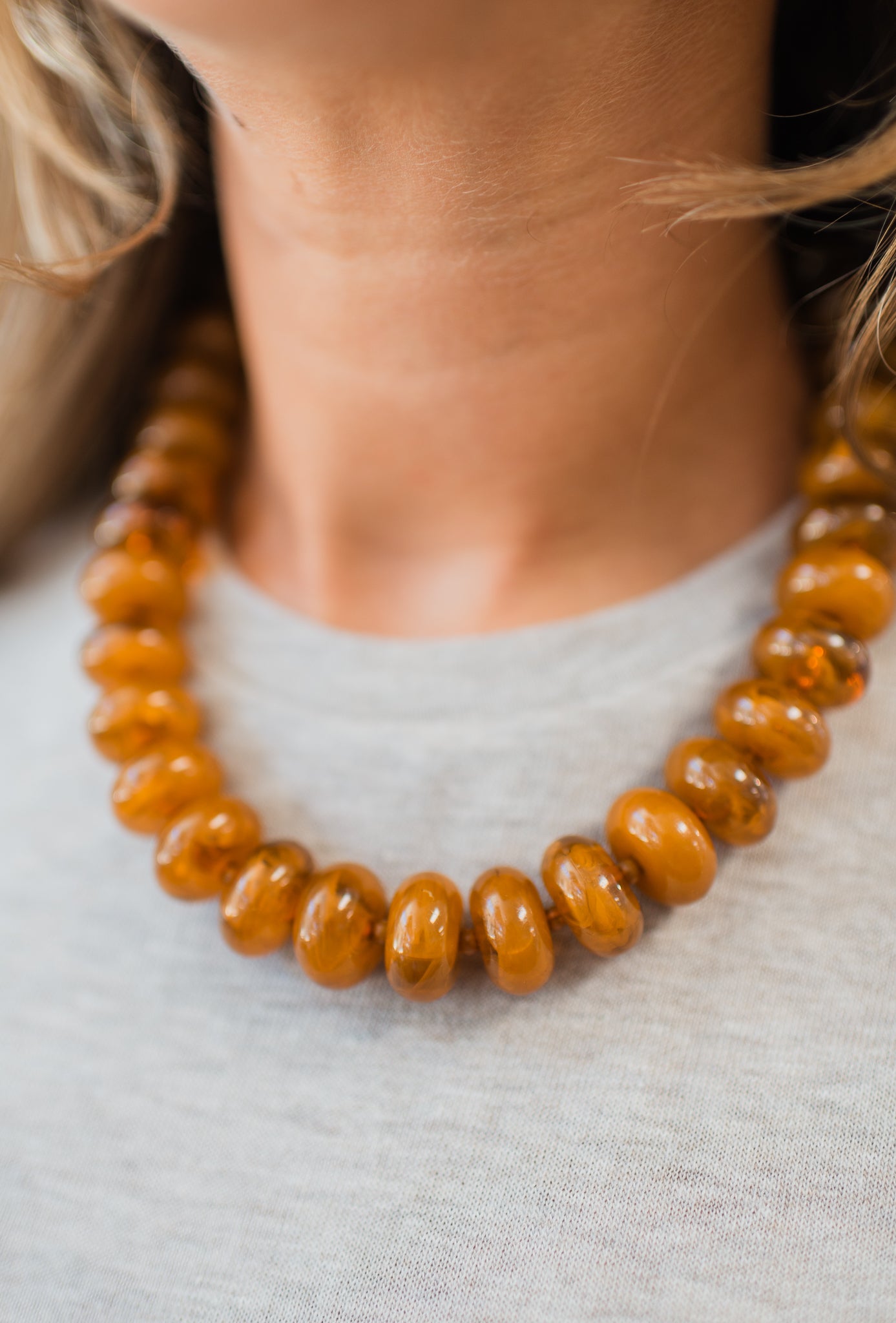 Necklace | Amber