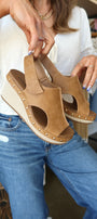 For Keeps Wedge Sandals | Caramel Combo
