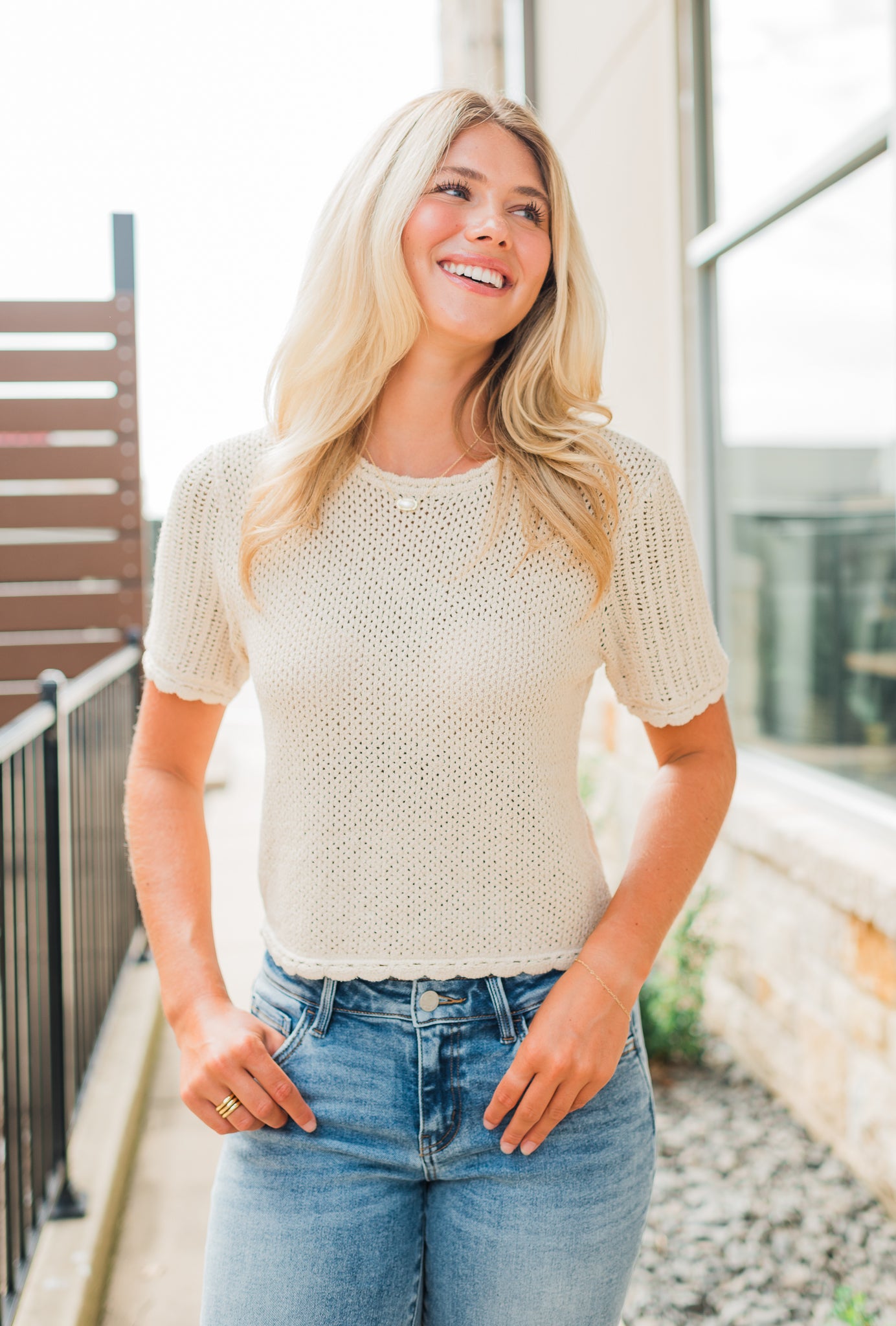 Z Supply | Solano Crochet Sweater | Natural