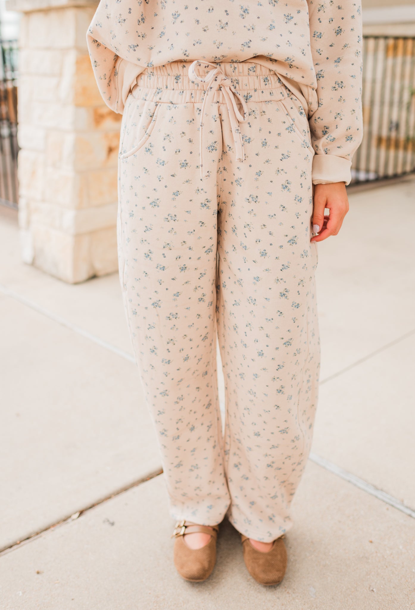Rue Pants | Neutral Floral