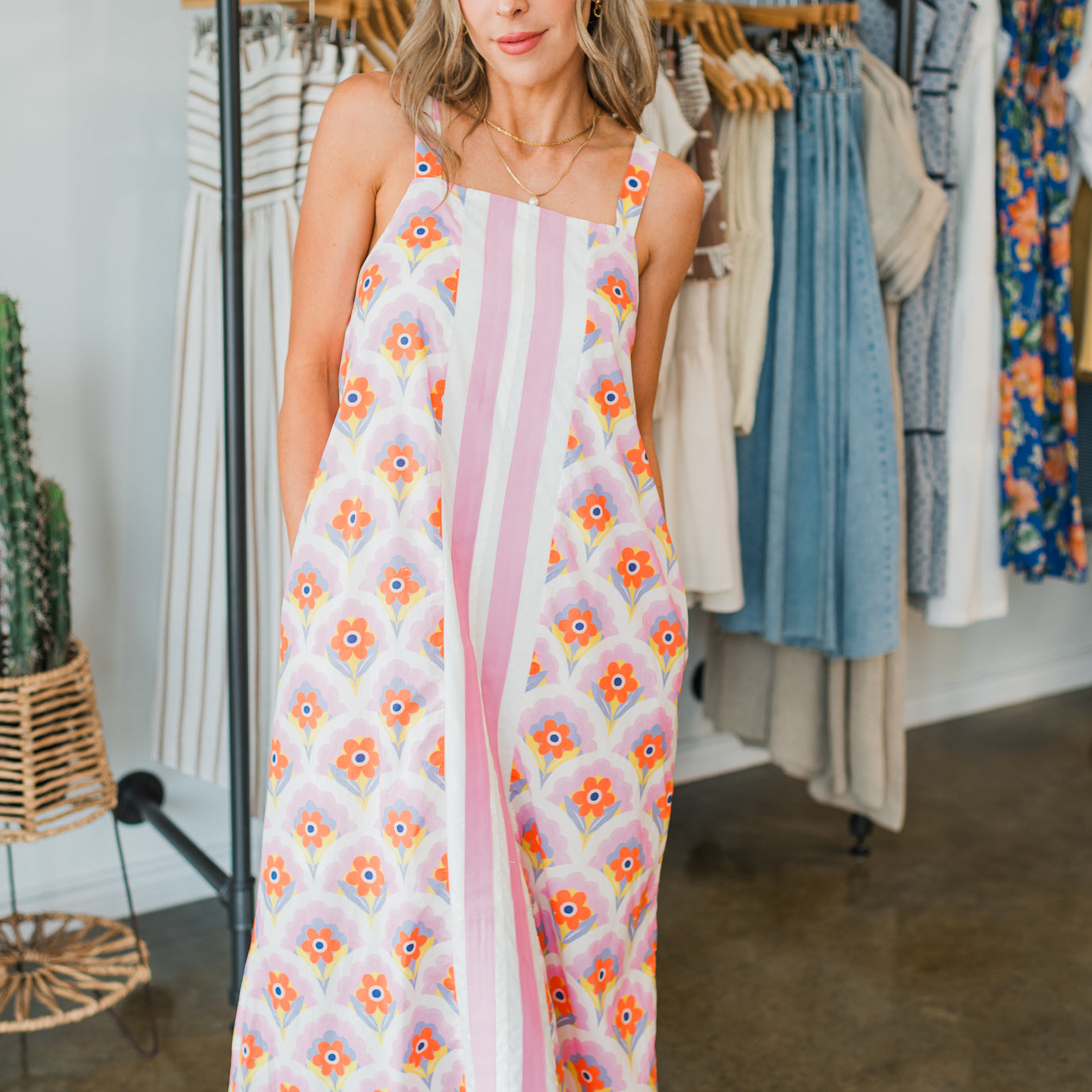 Resort Ready Dress | Pink Mix