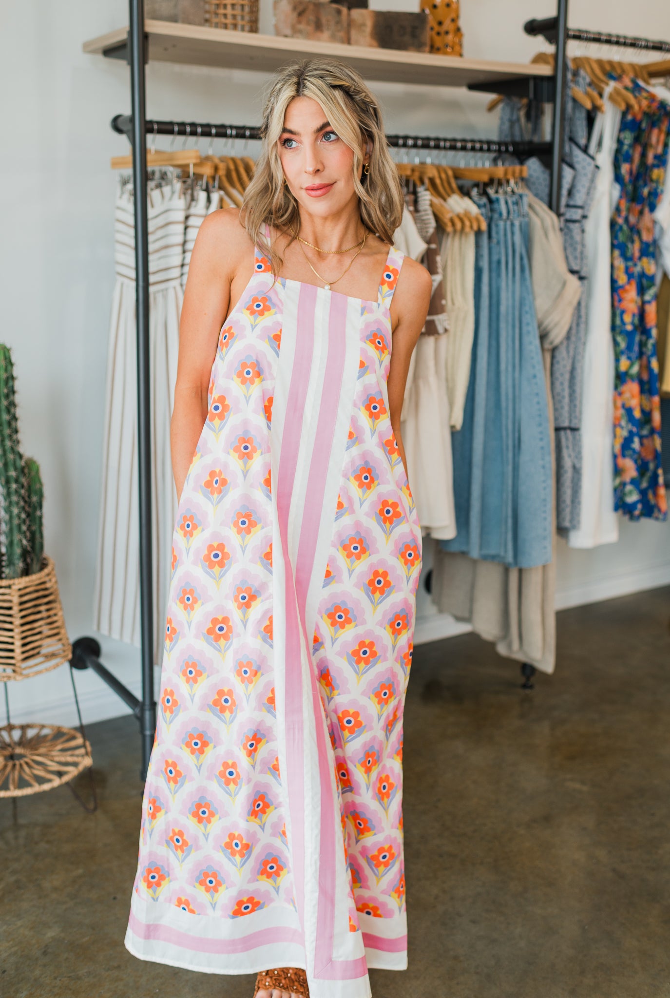 Resort Ready Dress | Pink Mix