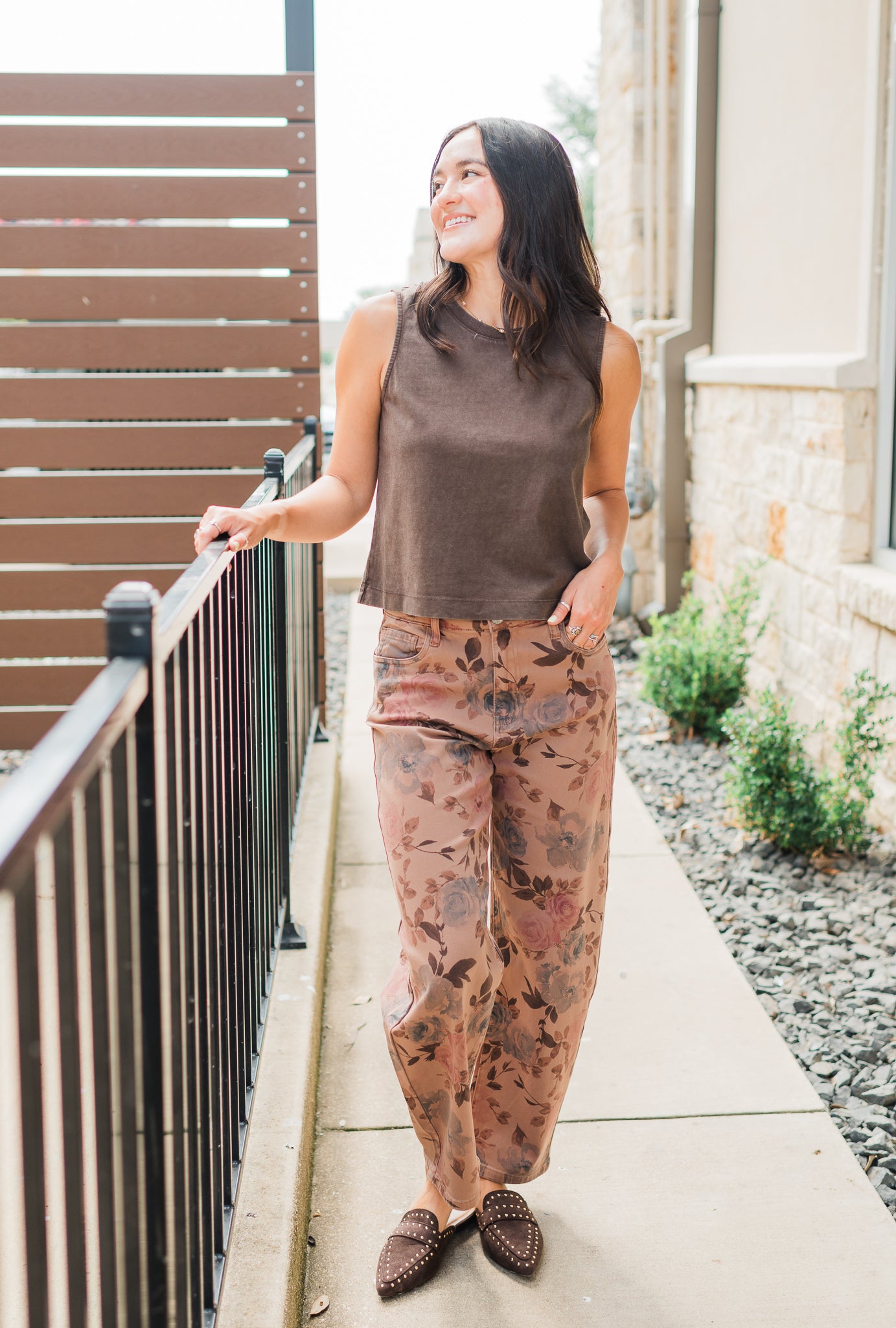 Z Supply | Sloane Tank | Dark Chocolate