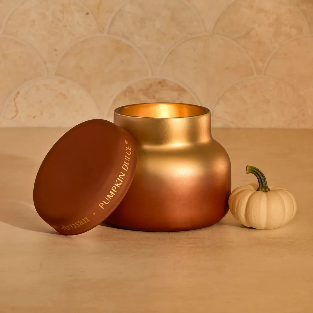 Capri Blue | Tuscan Radiance Petite Candle | Pumpkin Dulce