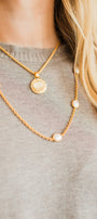 Julie Vos | Dolce Delicate Station Necklace | Pearl