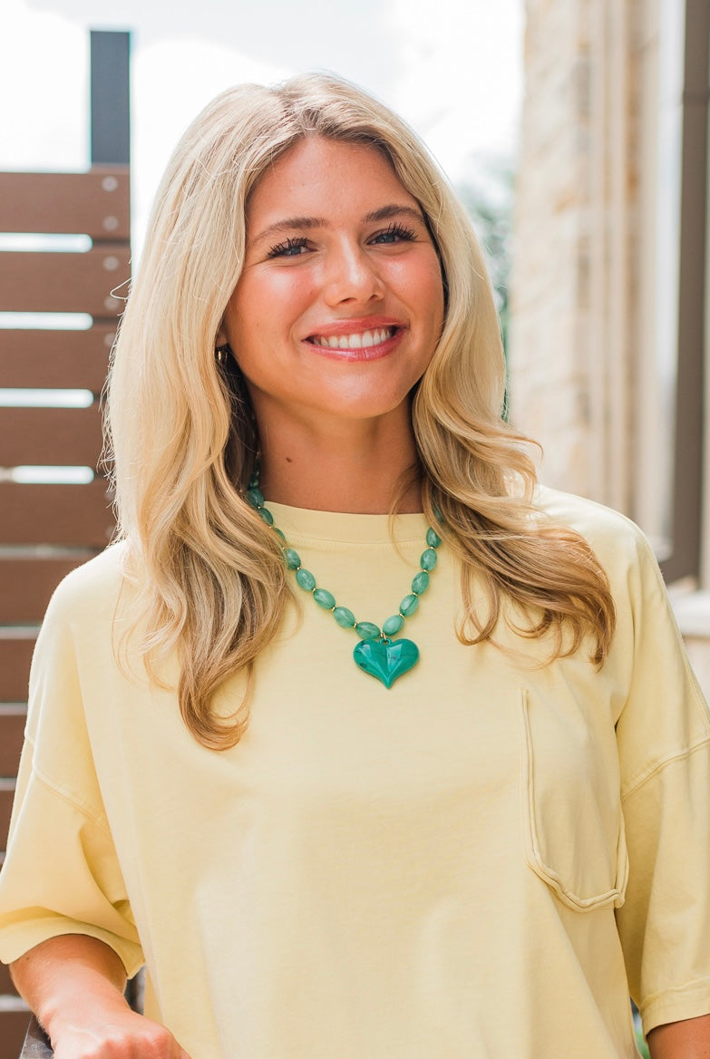 Necklace | Emerald Heart