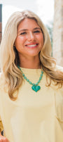Necklace | Emerald Heart