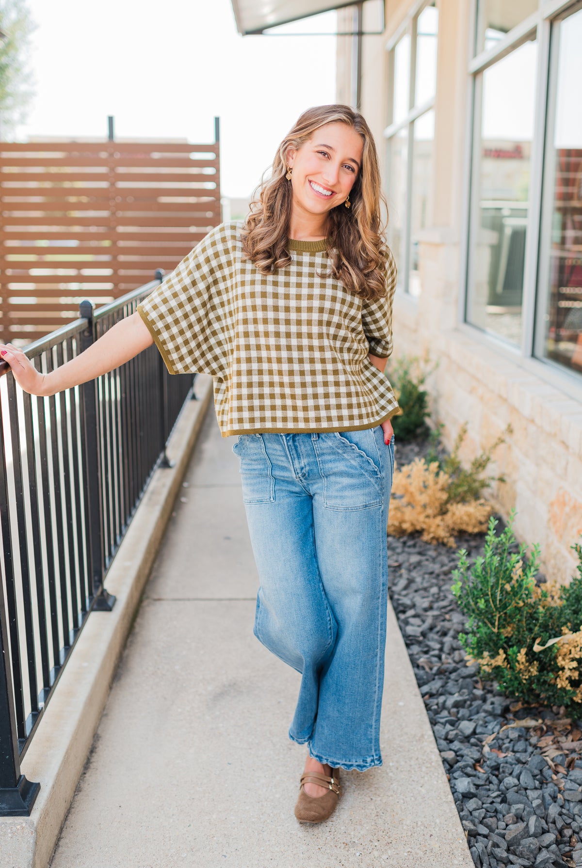 Collins Knit Top | Olive