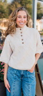 Maverick Sweater | Ecru