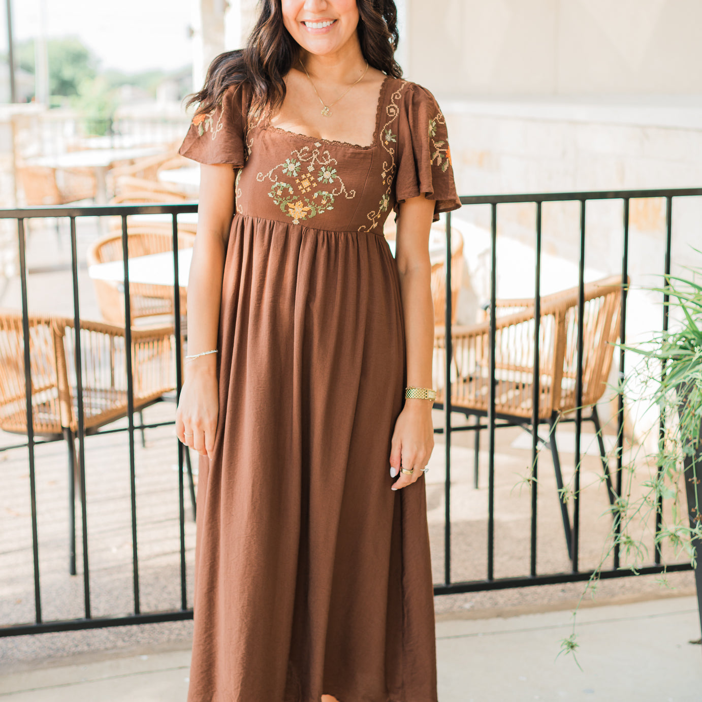 Jessa Dress | Chocolate