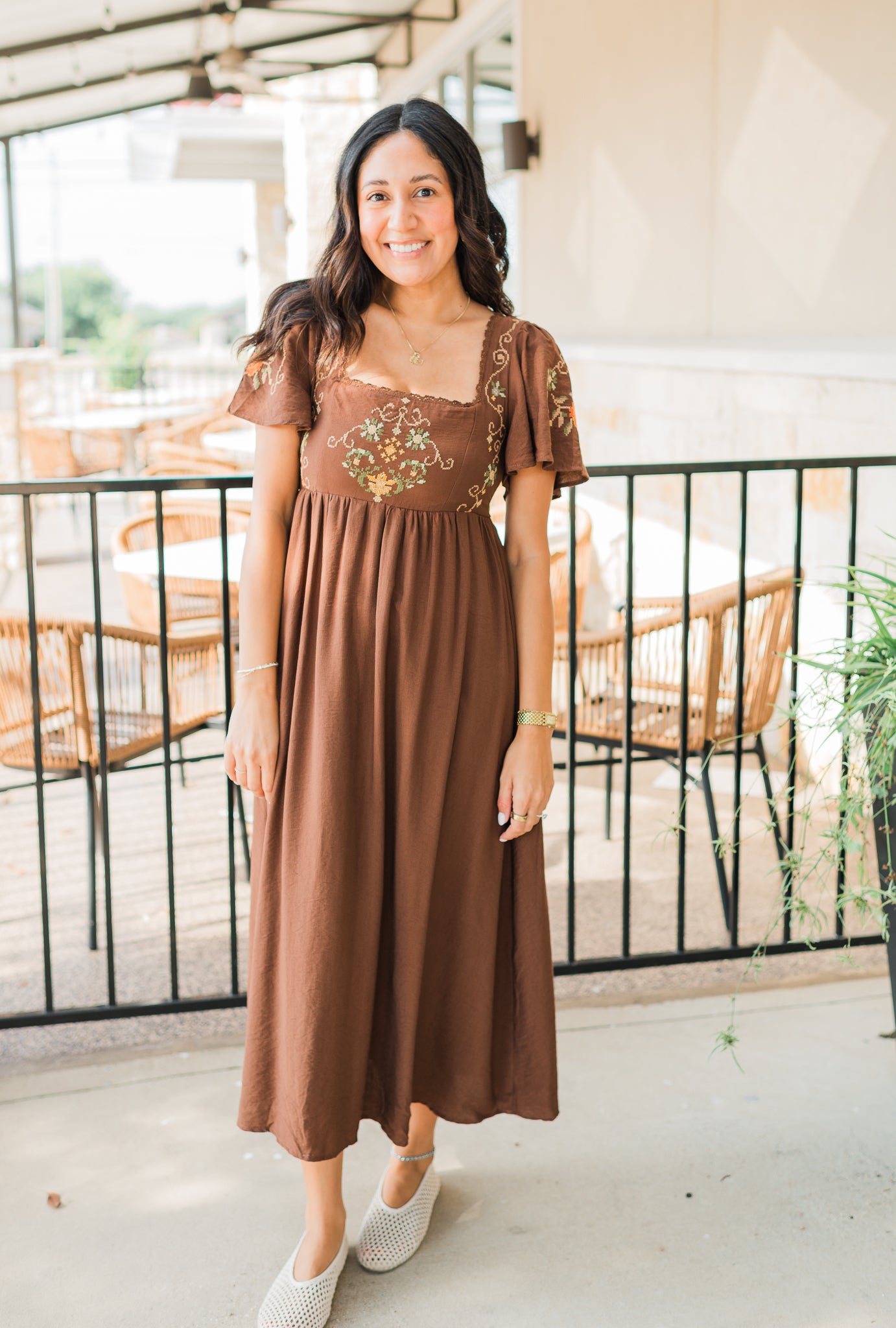 Jessa Dress | Chocolate