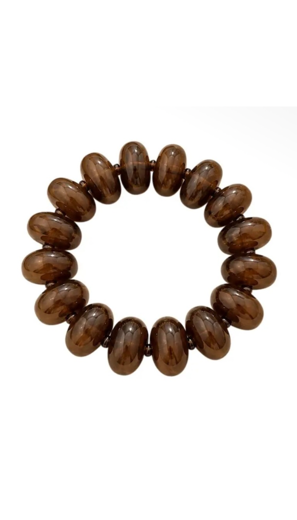 Beaded Bracelet | Brown