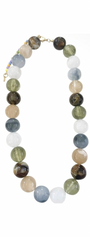 Necklace | Blue Green Mix