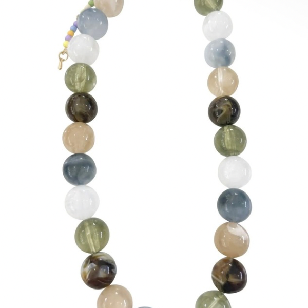 Necklace | Blue Green Mix