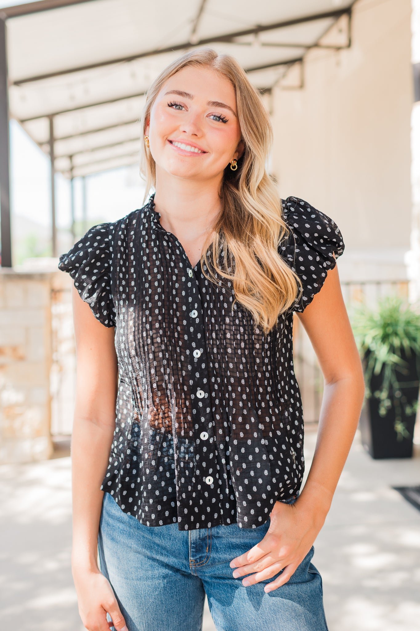 Kalina Top | Black