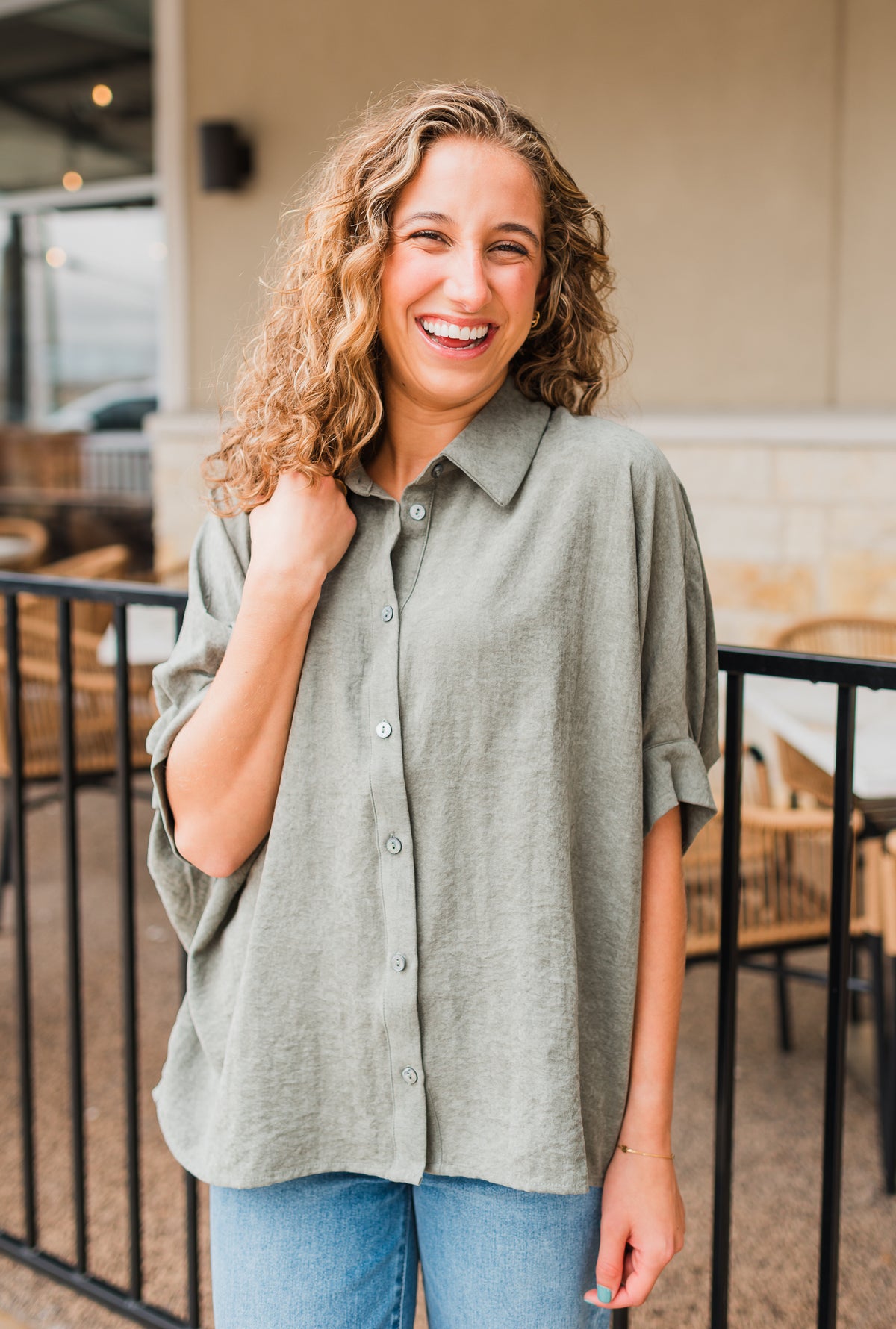 Laine Top | Olive