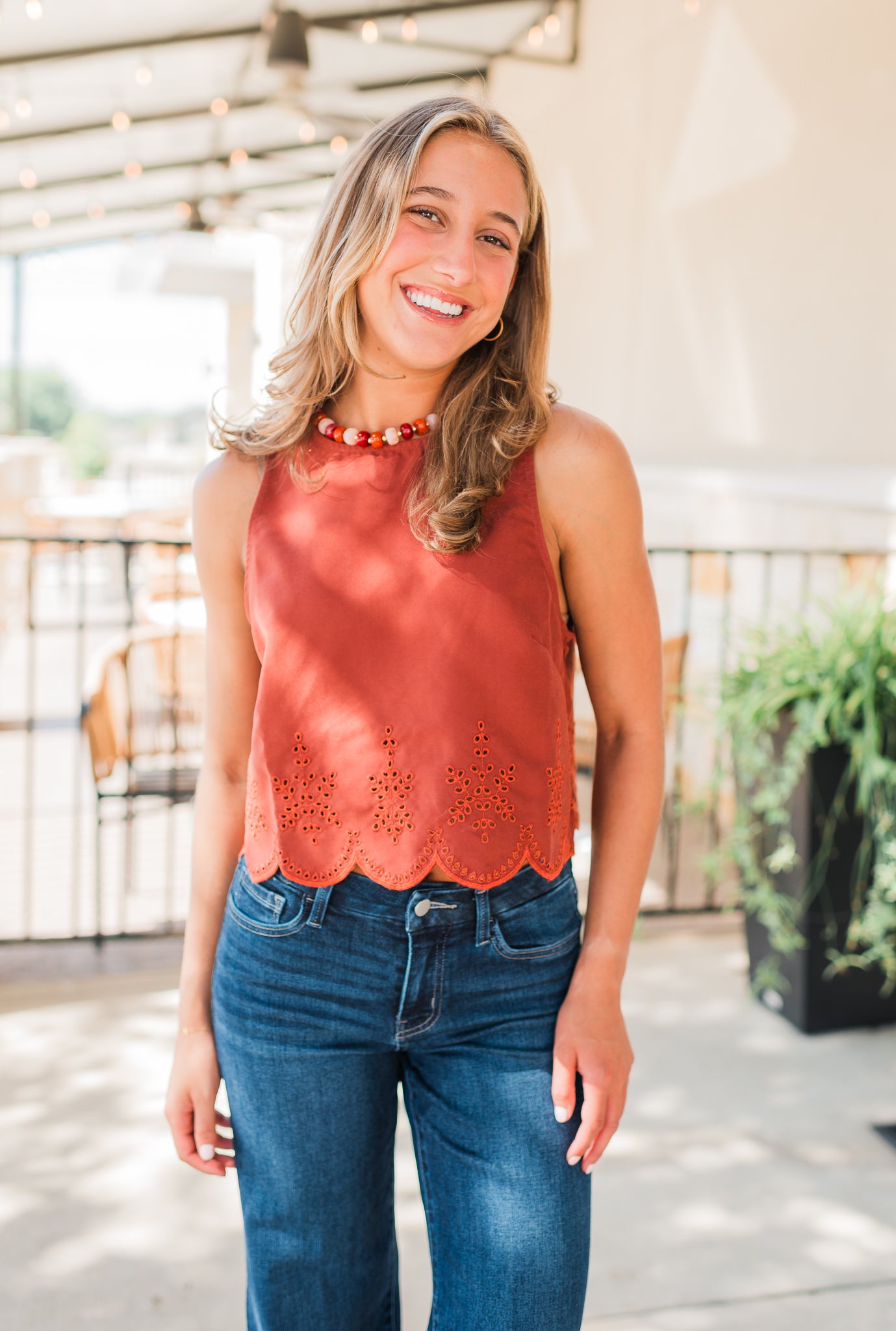Karington Top | Rust