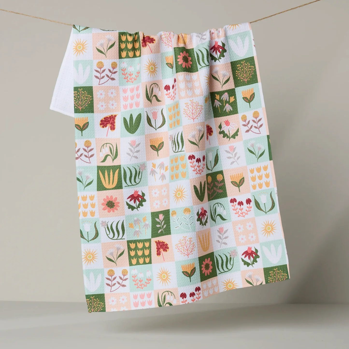 Geometry Tea Towel | Patchwork Garden
