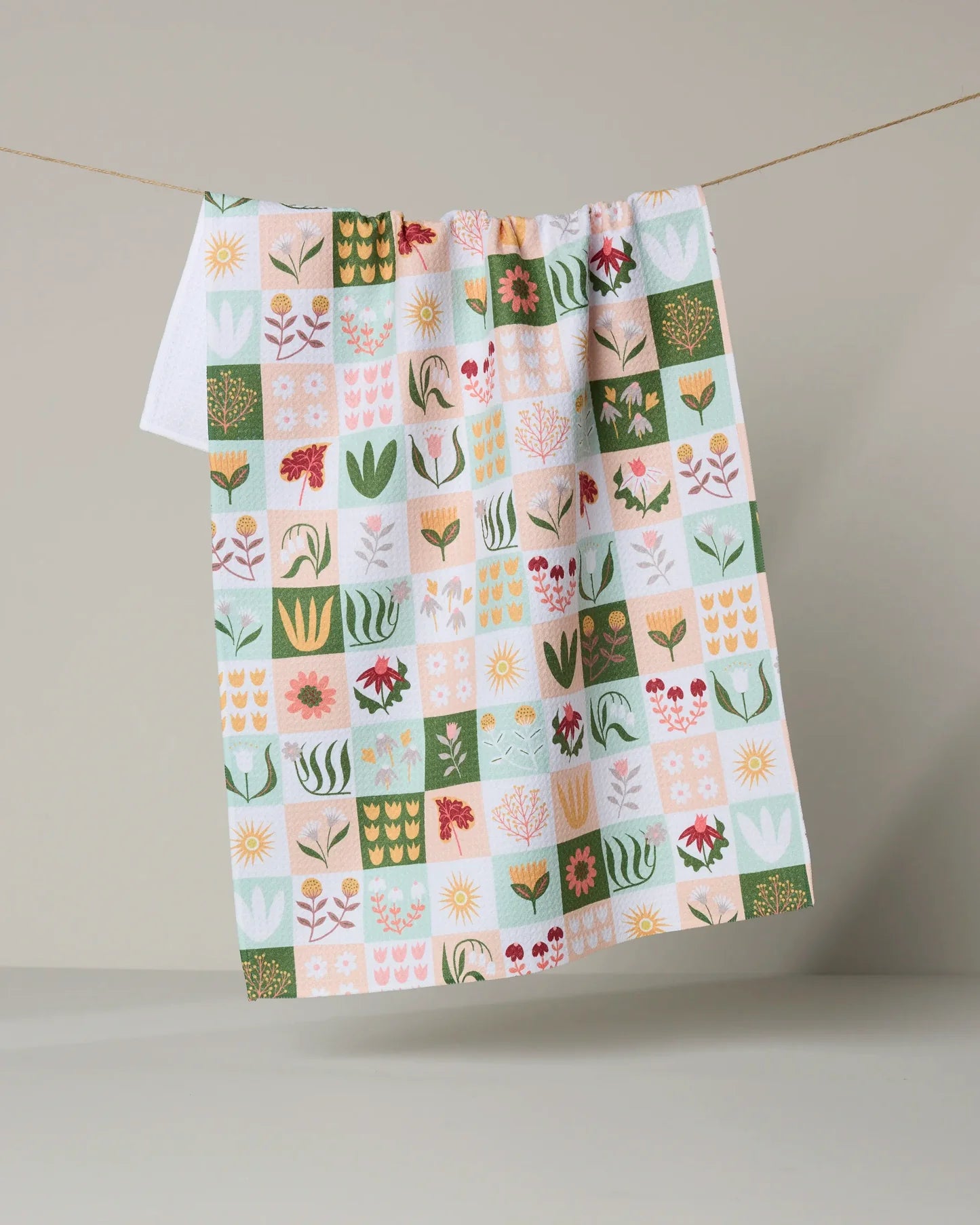 Geometry Tea Towel | Patchwork Garden
