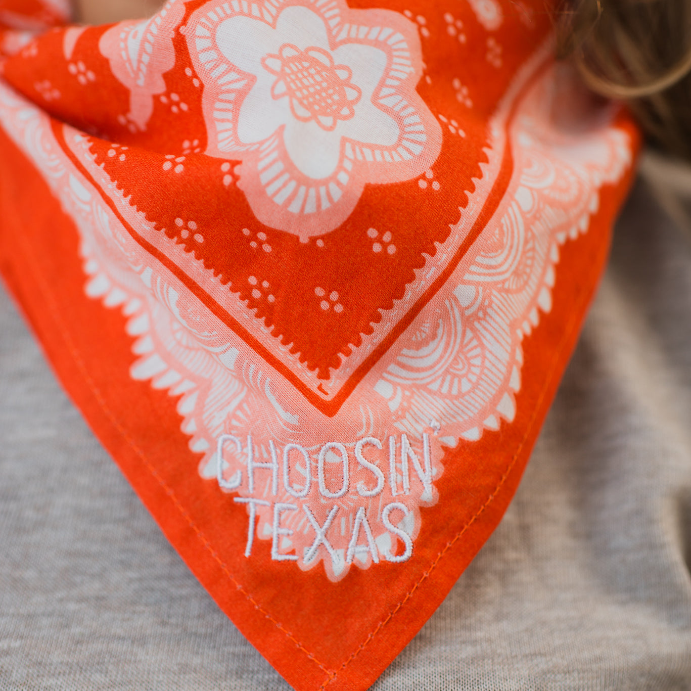 Bandana | Choosin' Texas | Red + Pink Mix
