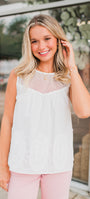 Drew Top | White