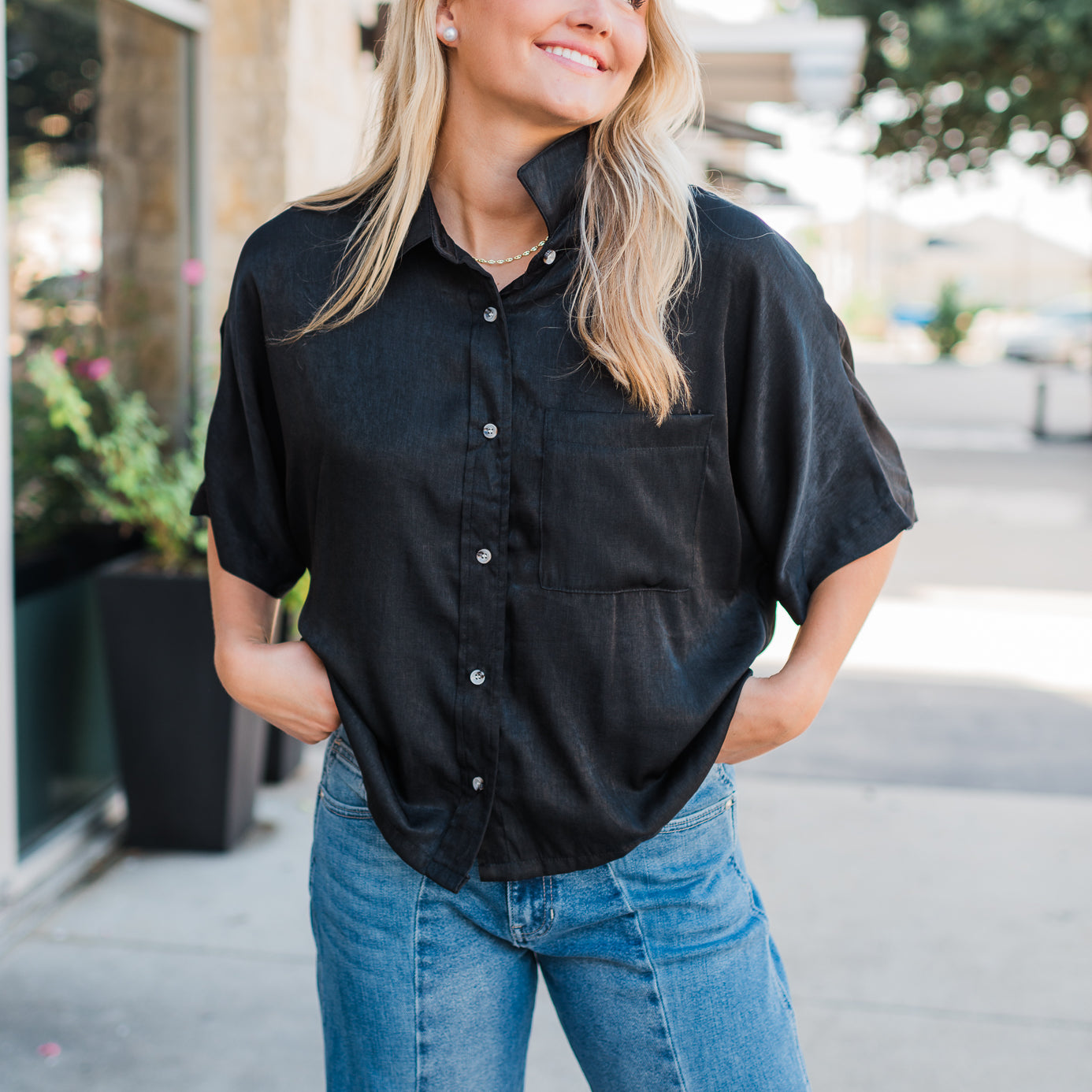 Rosa Top | Black