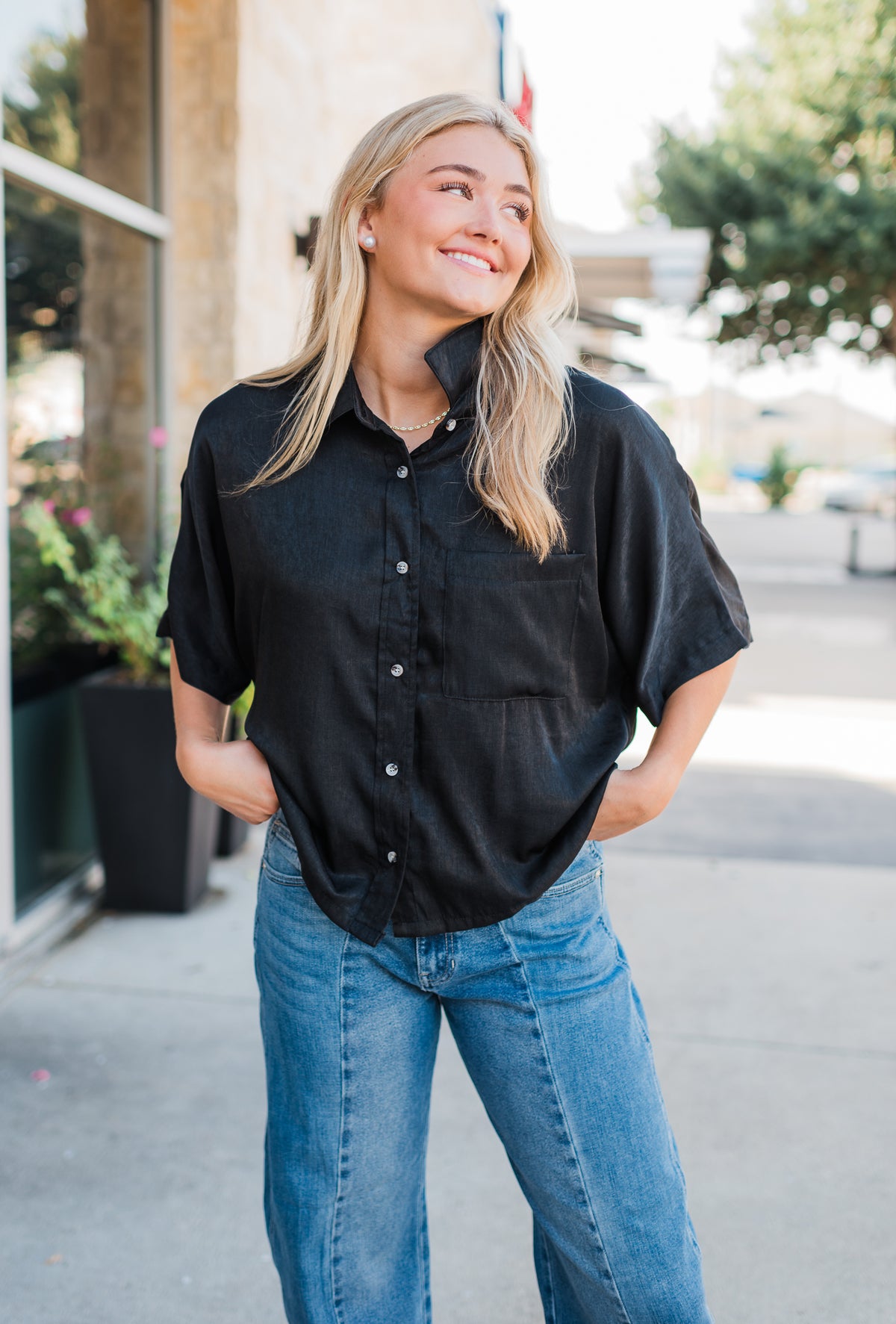 Rosa Top | Black