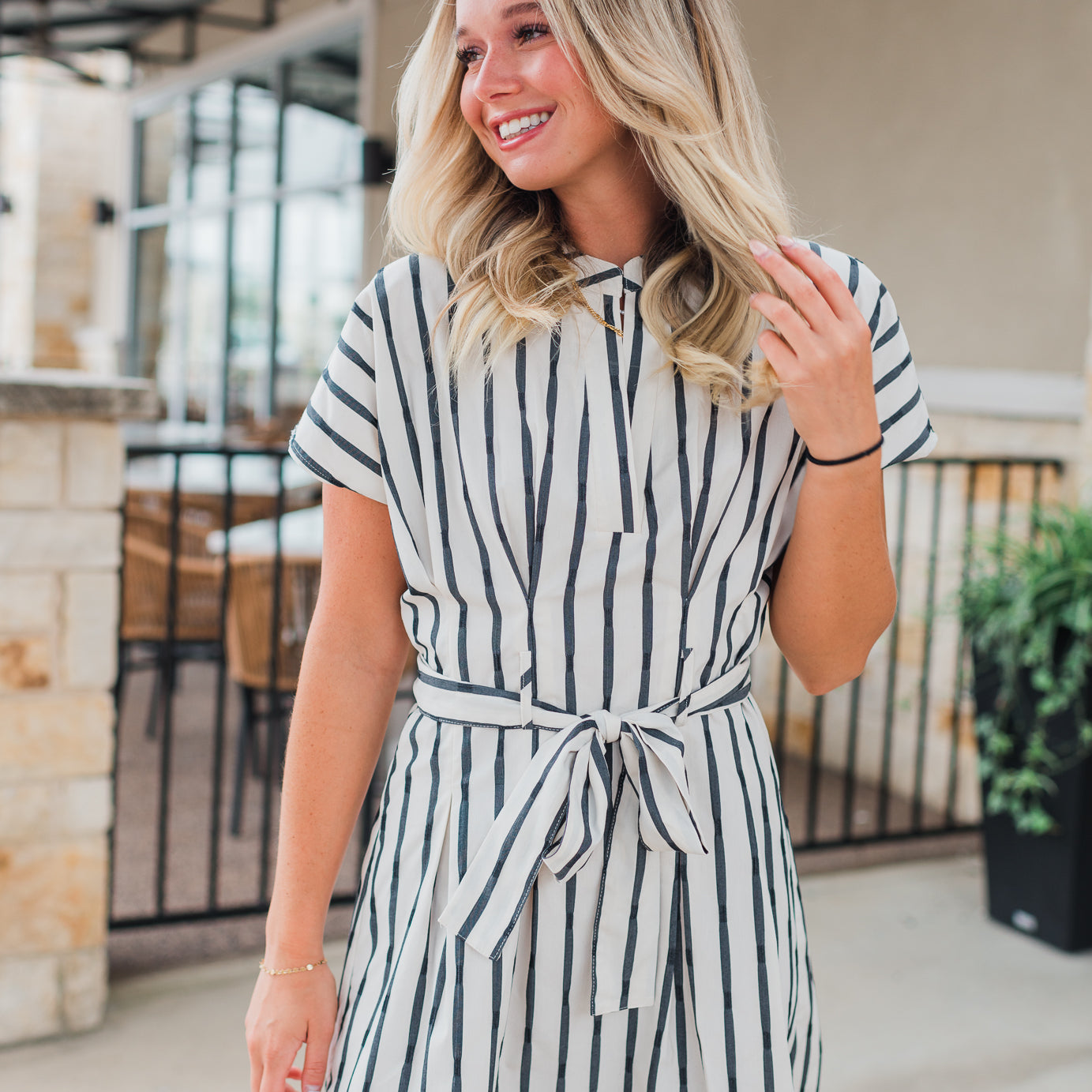 St. Armands Dress | Stripe