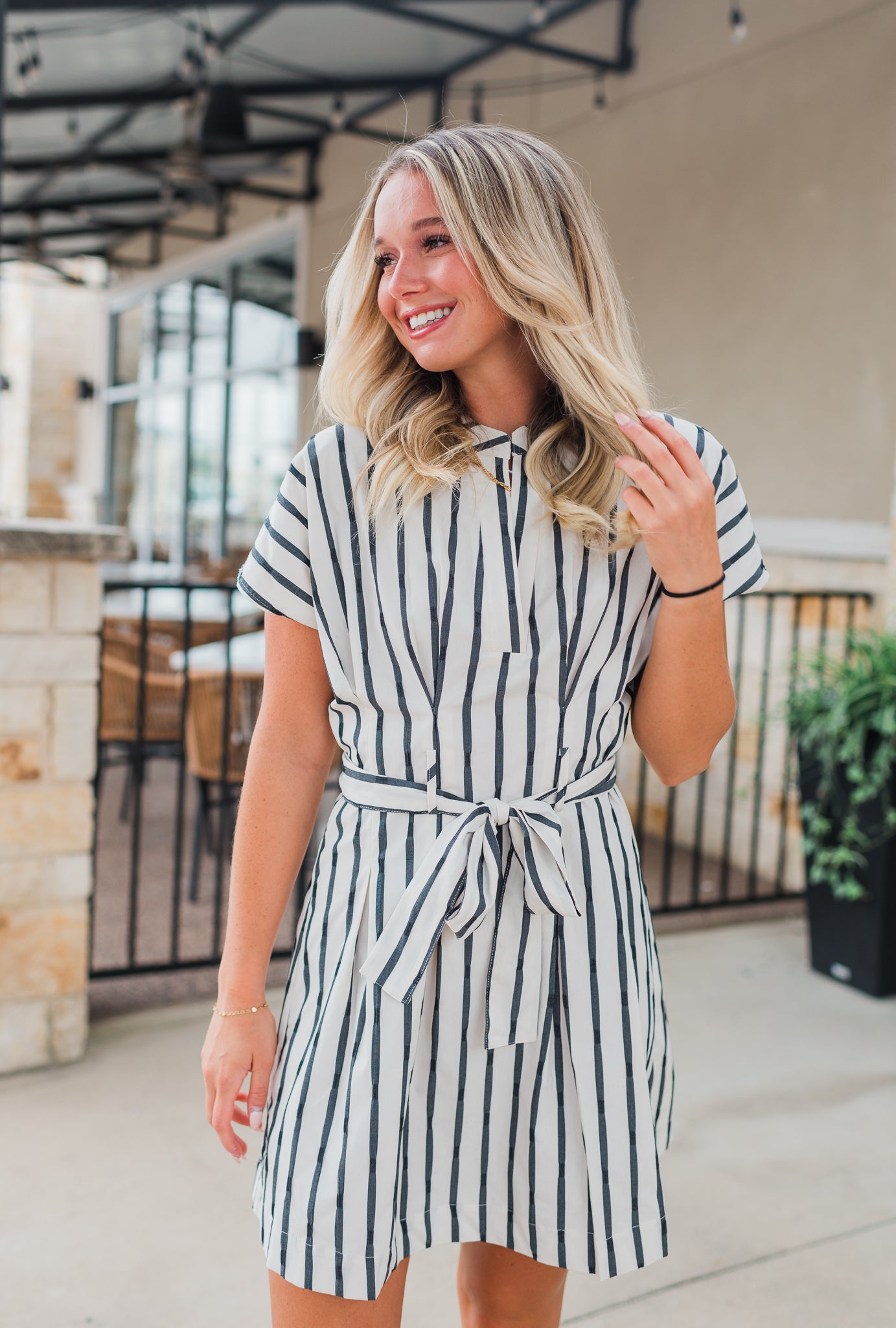 St. Armands Dress | Stripe