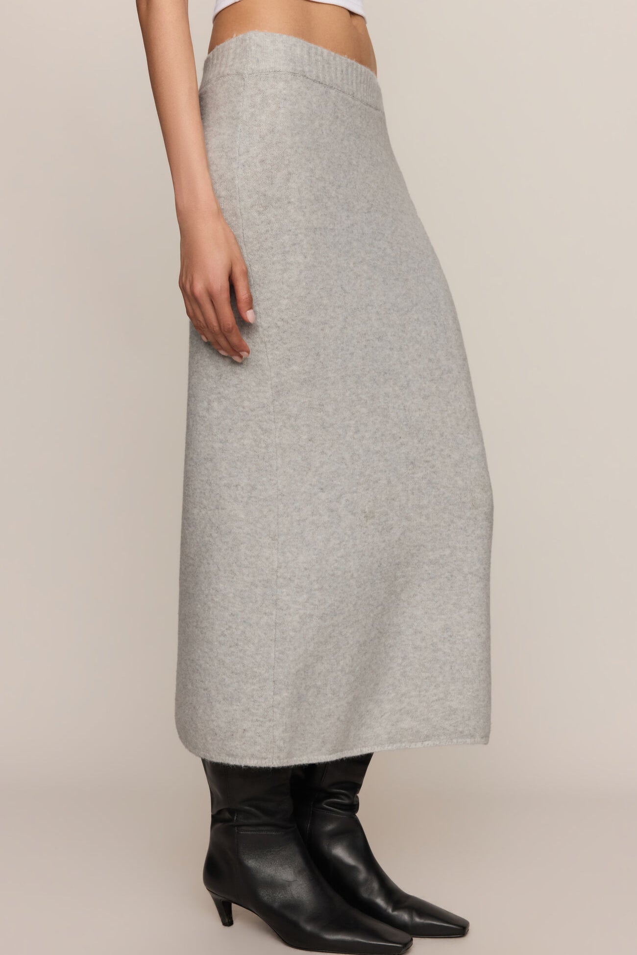 Z Supply | Cozy Moment Skirt | Feather Grey