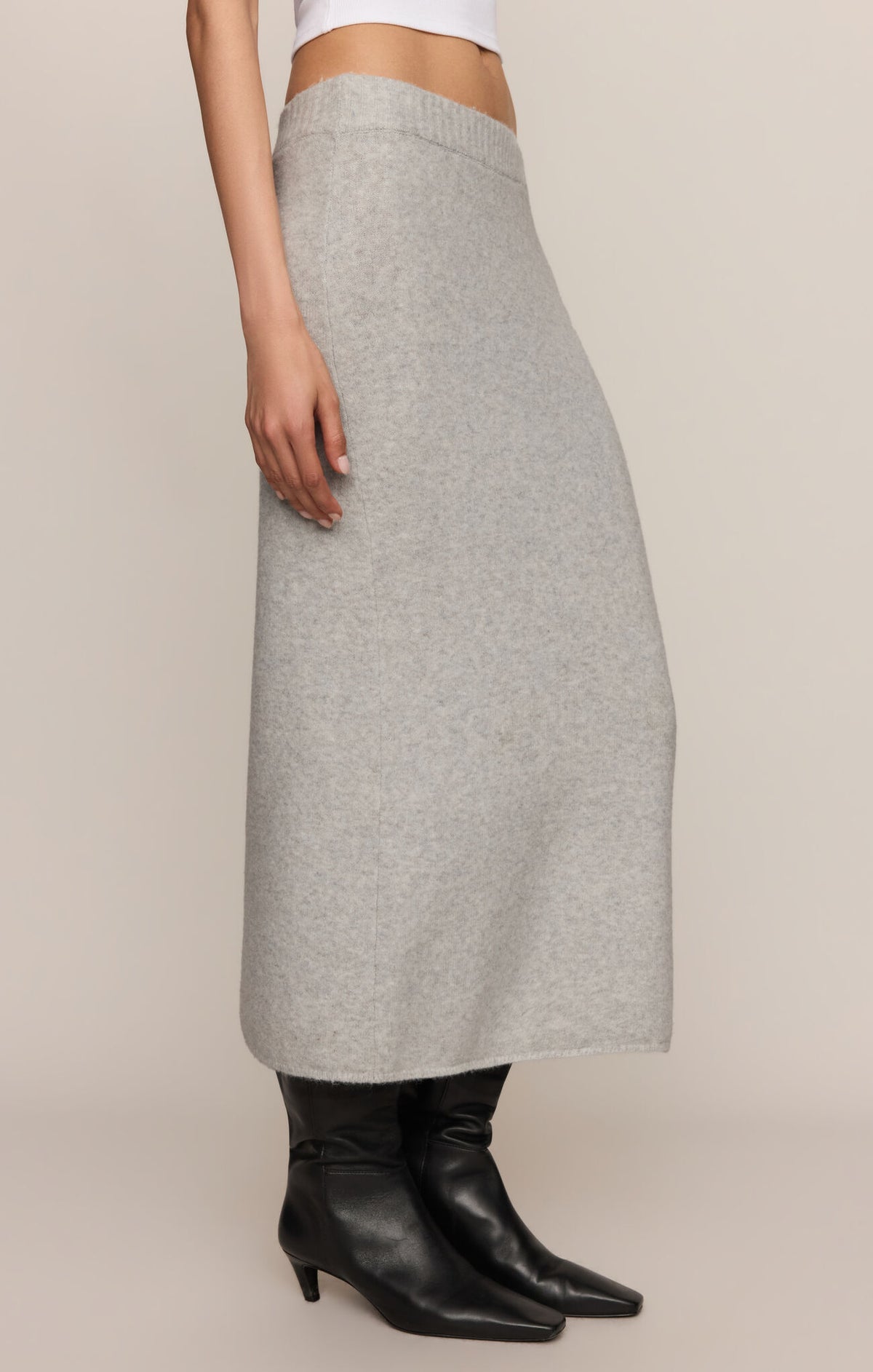 Z Supply | Cozy Moment Skirt | Feather Grey