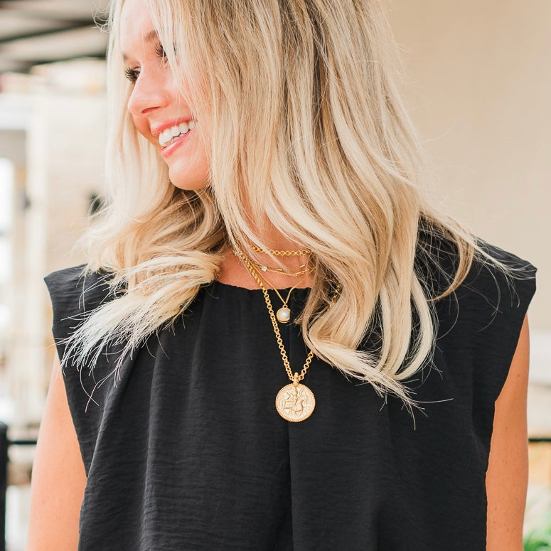 Julie Vos | Coin Pendant Necklace