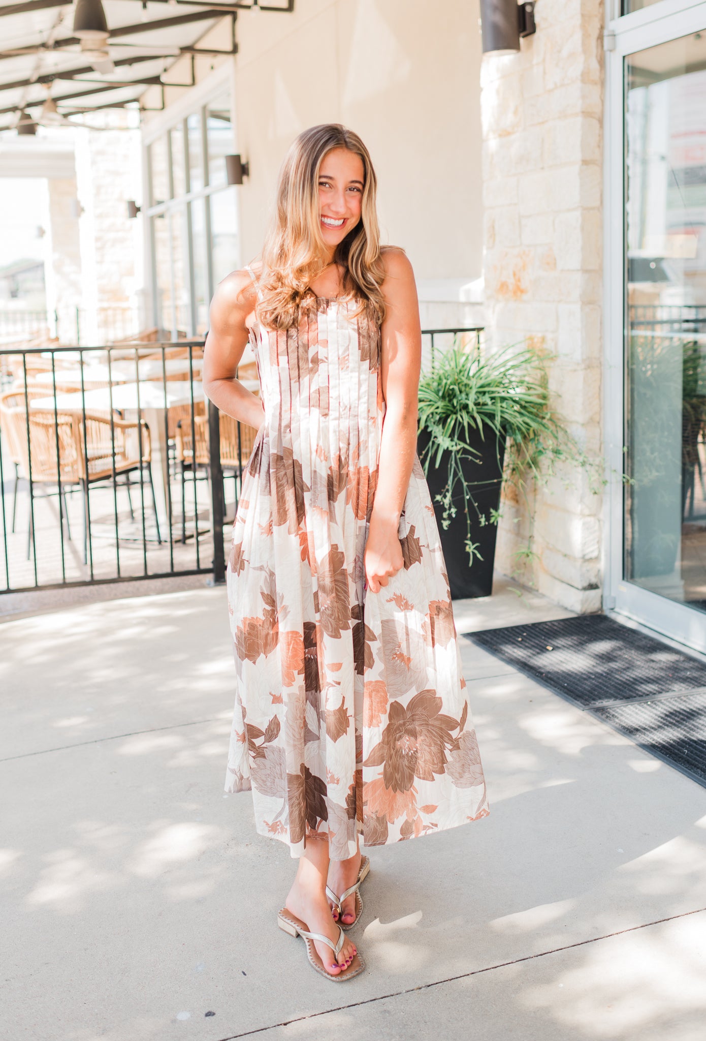 Brighton Dress | Mocha Mix