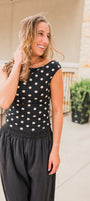 Edyn Top | Polka Dot