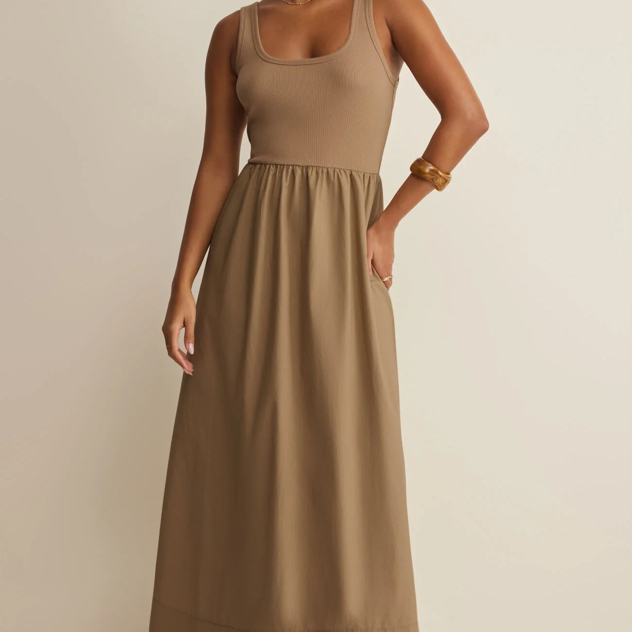 Z Supply | Kensie Midi Dress | Taro