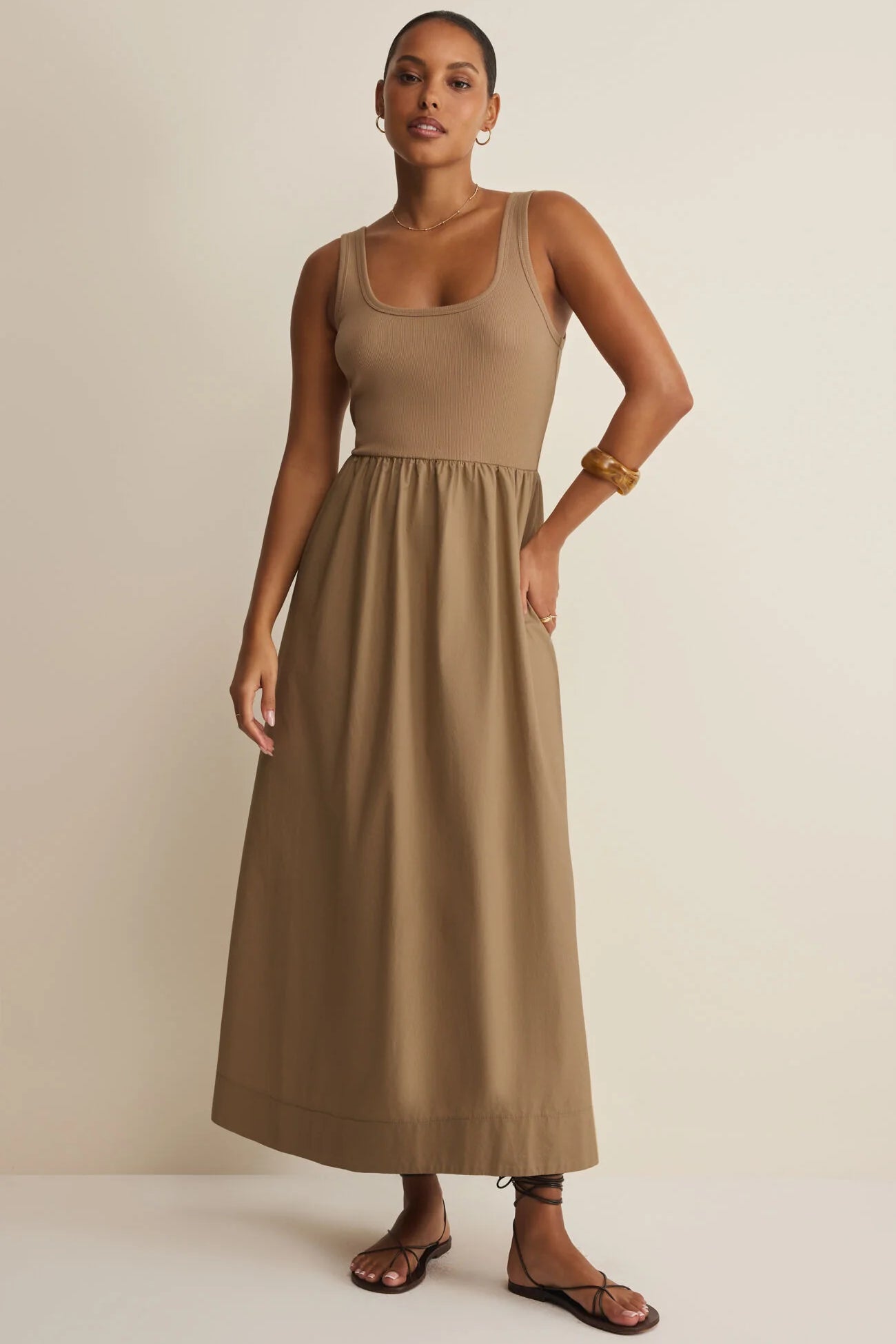 Z Supply | Kensie Midi Dress | Taro