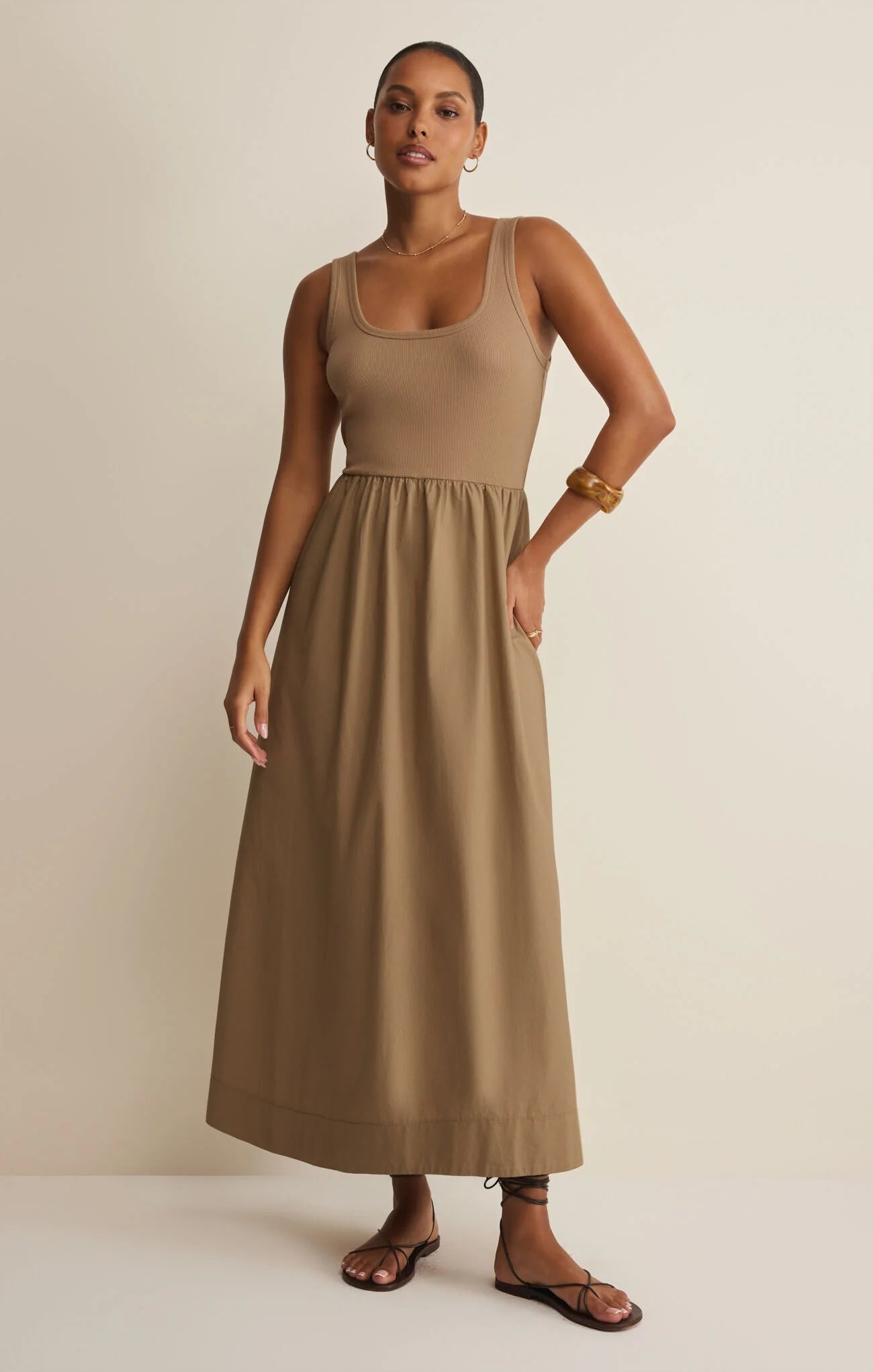 Z Supply | Kensie Midi Dress | Taro