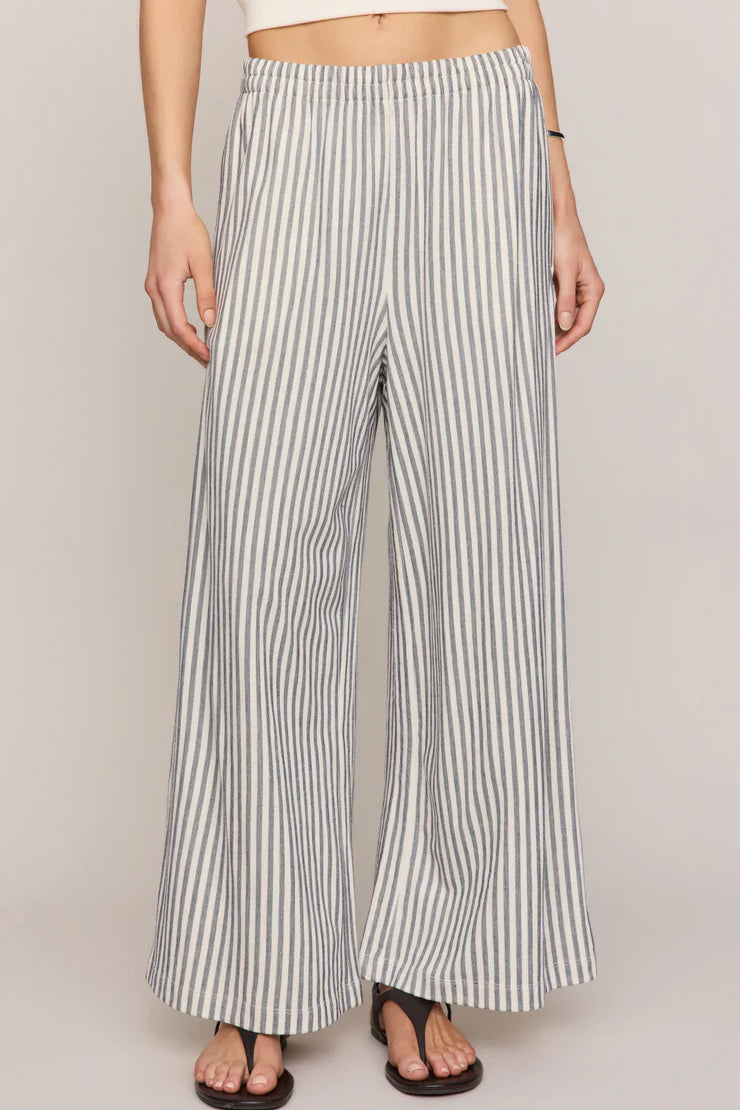 Z Supply | Scout Knit Stripe Pants | Eclipse